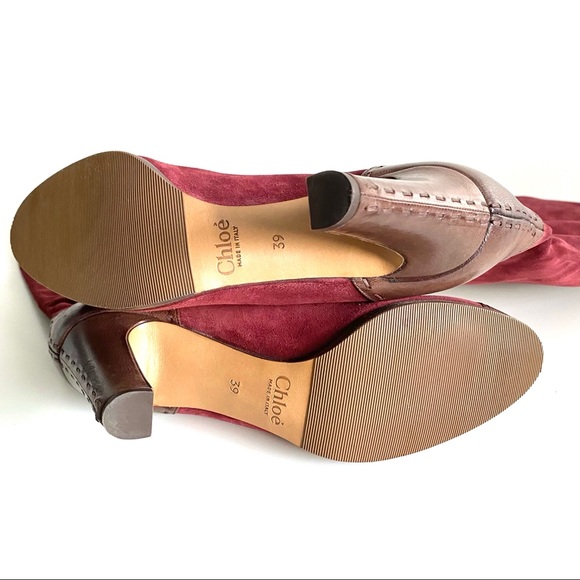 CHLOE KNEE BOOTS - Picture 5 of 6